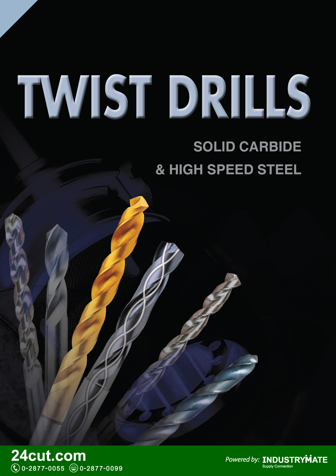 แคตตาล็อกสินค้า (Product Catalog) จำหน่ายราคาพิเศษ มีส่วนลด สนใจติดต่อสั่งซื้อ บริษัท อินดัสทรีเมท จำกัด โทร 0-2877-0055 จัดส่งทั่วประเทศ เครื่องมือตัดแต่งโลหะ (Cutting Tools) แคตตาลอค ดอกสว่านคาร์ไบด์ (Carbide Twist Drills) ดอกเจาะนำศูนย์ (Center Drills) ยี่ห้อ YG